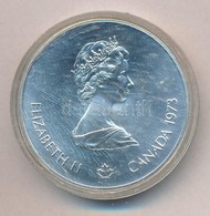 Kanada 1973. 5$ Ag 'Montreali Olimpia - Észak-Amerika Térkép' T:1
Canada 1973. 5 Dollars Ag 'Montreal Olympic Games - No - Unclassified