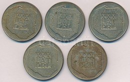 Lengyelország 1974. 200Zl Ag 'A Lengyel Népköztársaság 30. évfordulója' (5x) T:1-,2 Patina
Poland 1974. 200 Zlotych Ag ' - Non Classificati