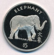 Libéria 1997. 5$ Cu-Ni 'Afrikai Vadon Sorozat - Elefánt' T:1-,2
Liberia 1997. 5 Dollars Cu-Ni 'African Wildlife Series - - Non Classificati