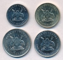 Uganda 1998. 50Sh-500Sh (4xklf) T:1- 
Uganda 1998. 50 Shilling -500 Shilling (4xdiff) C:AU - Sin Clasificación