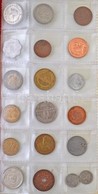 Vegyes: 38db-os Fémpénz Tétel A Világ Minden Tájáról, Kisalakú érmeberakóba T:vegyes
Mixed: 38pcs Of Coins From All Arou - Sin Clasificación