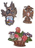 3db-os Német és Osztrák Jelvény Tétel, Közte Cserkészjelvény Is T:2
3pcs Of German And Austrian Badges, Including Scout  - Sin Clasificación