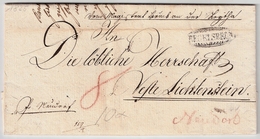 Österreich, 1824, " Regelsberg " , Zier-Oval ,   A624 - ...-1850 Prefilatelia