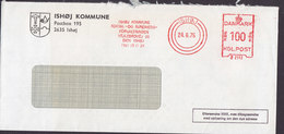 Denmark ISHØJ KOMMUNE Social- Og Sundhedsforvaltningen ISHØJ Meter Cover Freistempel Brief - Franking Machines (EMA)