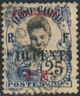 Tch'ong-King 1919. ~ YT 89 -  TP D'indochine Surchargé - Used Stamps