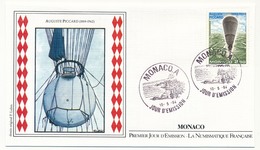 MONACO => 2 Enveloppes FDC - Auguste Piccard - Premier Jour 1984 - FDC