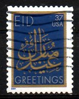 USA. N°3230 De 2001 Oblitéré. Eid. - Islam