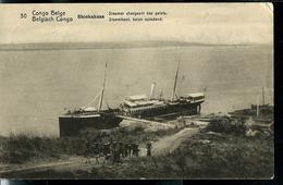 Carte Neuve   N° 42 Vue 30. Shinkakasa: Steamer Chargeant Des Galets  Obl.Staneyville 07/09/1913 - Stamped Stationery