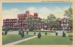 West Virginia Huntington St Mary's Hospital 1945 Curteich - Huntington