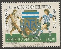 LSJP ARGENTINA - CENTENARY OF FOOTBALL ASSOCIATION - Oblitérés