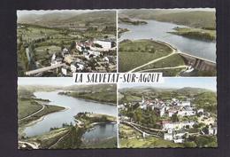 CPSM 34 - LA SALVETAT-SUR-AGOUT - TB CP Multivue Dont Vue Générale , Barrage , Cours D'eau - La Salvetat