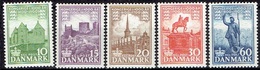 DENMARK  #  FROM 1953-54 STAMPWORLD 352-56** - Neufs