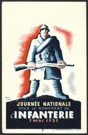 Journée Nationale Pour Le Monument De L' Infanterie - Avec YT 386 Et 387  - Cote Timbres 16e - 1930-1939