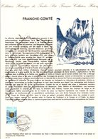 1977 DOCUMENT FDC REGION FRANCHE COMTE - Postdokumente