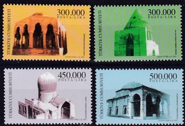 Türkei, 2001, 3289/92, Kulturelles Erbe: Grabdenkmäler. MNH ** - Ongebruikt