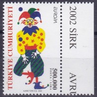 Türkei, 2002, 3301, Europa: Zirkus. MNH ** - Ungebraucht