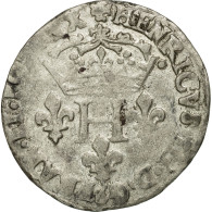 Monnaie, France, Henri III, Double Sol Parisis, 1579, Toulouse, TB+, Billon - 1574-1589 Enrique III