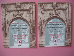 Carnet  Croix Rouge  1970  N° 2019 Et 2019 A   TBE  Côte 90 € - Red Cross