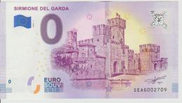 Billet Touristique 0 Euro Souvenir Italie - Sirmione Del Garda 2018-1 N°SEAG002709 - Privatentwürfe