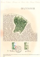 1976 DOCUMENT FDC REGION GUYANE - Postdokumente