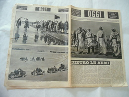 WW2 RIVISTA OGGI GUERRA IN AFRICA TROTSKI FIGURE IN CERA FRANCESI CINEMA - Guerra 1939-45