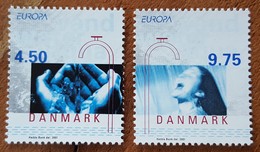 Danemark - YT N°1280, 1281 - L'eau, Richesse Naturelle / Europa - 2001 - Neufs - Nuevos