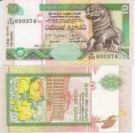 Sri Lanka  P-115a  10 Rupees  2001 12 12    UNC - Sri Lanka