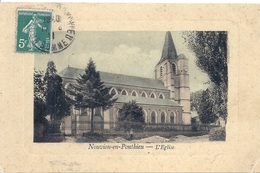 SOMME - 80 - NOUVIONEN PONTHIEU - L'église - Colorisée - Nouvion