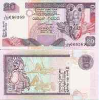 Sri Lanka  P-116e  20 Rupees  2006 07 03    UNC - Sri Lanka