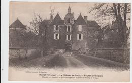 1 Cpa Treigny "Le Château" - Treigny