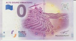 Billet Touristique 0 Euro Souvenir Portugal - Alota Douro Vinhateiro 2018-1 N°MEAH009097 - Essais Privés / Non-officiels