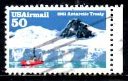 USA. PA 123 Oblitéré De 1991. Traité Sur L'Antarctique. - Antarctisch Verdrag