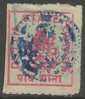 Datia (Duttia) - 1899 Lord Ganesha 1/4a Used   SG 16b - Datia