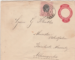 Brésil Entier Postal Pour L'Allemagne 1895 - Postwaardestukken