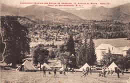 04- BARCELONNETTE- ASSOCIATION GENERALE DES CAMPS DE VACANCES , 12 AVE DU MAINE 15e CAMP DE BARCELONNETTE - Barcelonnette