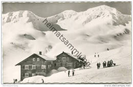 Schwarzwasserhütte Mir Grünhorn - Foto-AK - Verlag Gebr. Metz Tübingen Gel. 1961 - Kleinwalsertal