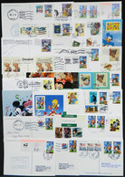 1 TOPIC DISNEY: Approximately 110 Covers And Cards Related To Topic Disney, With Frankings, Cancels, Varied Marks Or Ill - Disney