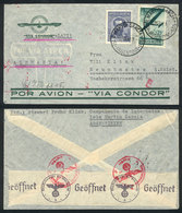 5 GERMANY: WWII INTERNMENT OF GERMAN SAILORS ON MARTIN GARCIA ISLAND (Argentina): Airmail Cover Sent By A Formar Sailor  - Usados