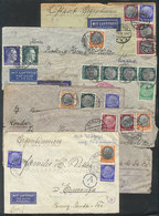 35 GERMANY: 6 Airmail Covers Sent To Argentina Between 1936 And 1941, Most With Defects But Of Good Appearance, Includin - Autres & Non Classés