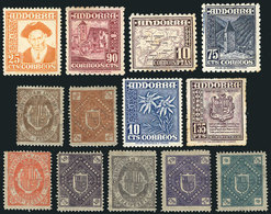 73 SPANISH ANDORRA: Small But Interesting Lot Of Stamps, Most Of Very Fine Quality! - Autres & Non Classés