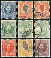 81 DANISH ANTILLES: Small Lot Of Used Stamps, Very Fine Quality! - Dänische Antillen (Westindien)