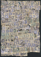 150 ARGENTINA: GJ.97 + 97A, ½c. Urquiza, Approximately 1,900 Used Stamps, Most Of Very Fine Quality, Perfect Lot To Look - Other & Unclassified