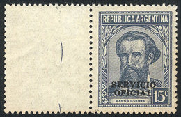 285 ARGENTINA: GJ.684CZ, With Label At Left, Rare! - Officials