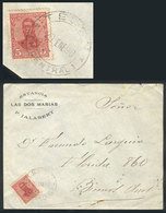 336 ARGENTINA: Cover Franked With 5c. San Martín In Oval With Cancel Of TELEN (PAMPA CENTRAL), Sent To Buenos Aires On 2 - Andere & Zonder Classificatie