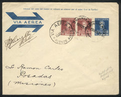 370 ARGENTINA: 13/JUL/1929 FIRST FLIGHT Buenos Aires - Posadas By Aeroposta Argentina, Cover Signed By The Pilot Pedro F - Other & Unclassified