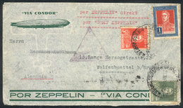 383 ARGENTINA: 30/JUN/1934 Buenos Aires - Germany: Cover Flown On The First And Only Direct Flight Of The Graf Zeppelin, - Andere & Zonder Classificatie