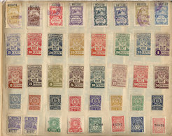 398 ARGENTINA: Album With Large Number Of Revenue Stamps (I Estimate About 2,000!) Of Varied Provinces And Municipalitie - Other & Unclassified