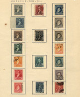 400 ARGENTINA: Old Collection On Album Pages, Including Several Good Values And Sets, Very Fine General Quality, Good Op - Verzamelingen & Reeksen