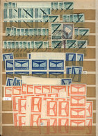 405 ARGENTINA: AIRMAIL: Large Stock In Huge Stockbook, Mint (many MNH) And Used Stamps, Fine To Very Fine General Qualit - Verzamelingen & Reeksen