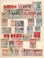 408 ARGENTINA: PERFINS: Stockbook With More Than 500 Stamps With Commercial Perfins, VF General Quality, Very Interestin - Colecciones & Series